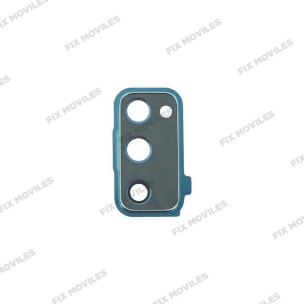 Lente Cristal Camara con Marco para Samsung S20 FE / S20 Lite G780F Verde