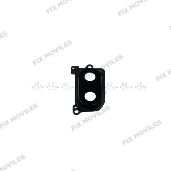 Lente Cristal Camara con Marco para Xiaomi Mi 8 Lite Negro camara