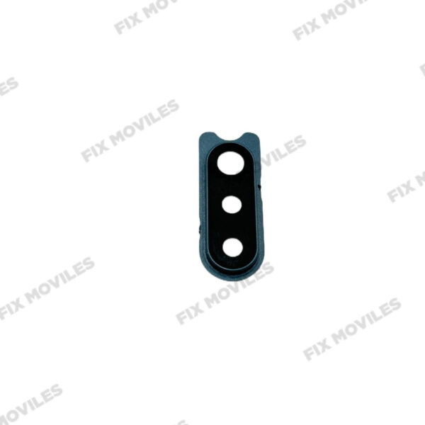 Lente Cristal Camara con marco para Samsung A20S 207F Verde