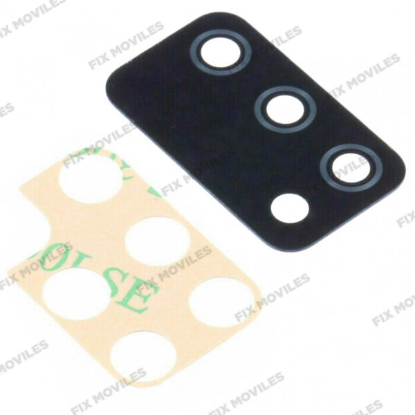 Lente Cristal Camara para Samsung A02S A025F / A02S A025G / A03S A037F / A03S A037G Negro camara