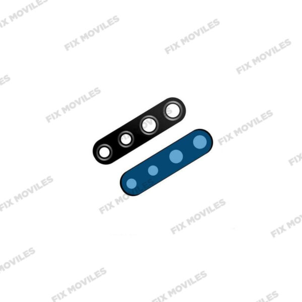 Lente Cristal Camara para Samsung A21 A215U A215F Negro camara