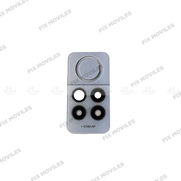 Lente Cristal Camara para Xiaomi Redmi Note 12 Pro 4G Blanco