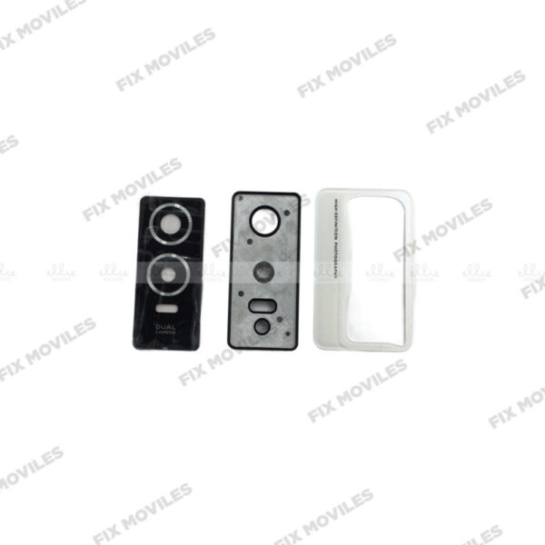 Lente Cristal Camara+Marco para VIVO Y76S Blanco