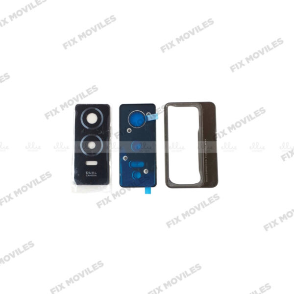 Lente Cristal Camara+Marco para VIVO Y76S Negro