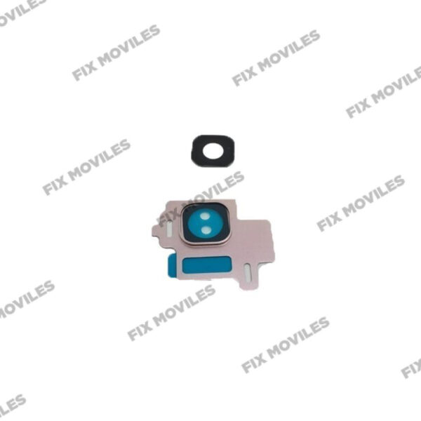 Lente Cristal camara+marco soporte para SAMSUNG SM-G950F Galaxy S8 Rosa camara