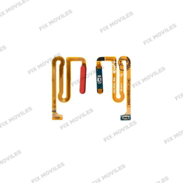 Flex Lector de Huella para Samsung A12 A125F / A127F / M12 / M127F Rojo