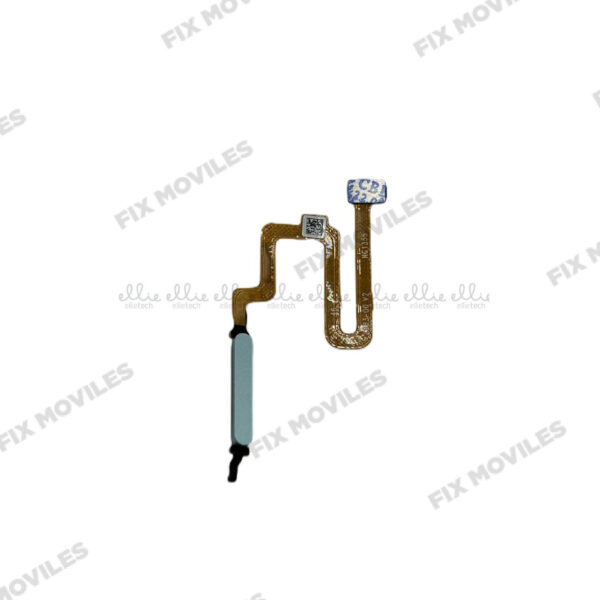 Flex Lector de Huella para Xiaomi Redmi Note 11 Pro/Redmi Note 11 Pro 5G/POCO X4 Pro 5G Azul