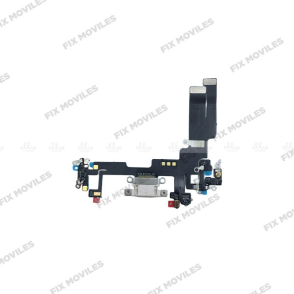 Flex de Carga para iPhone 14 Blanco Desmontaje