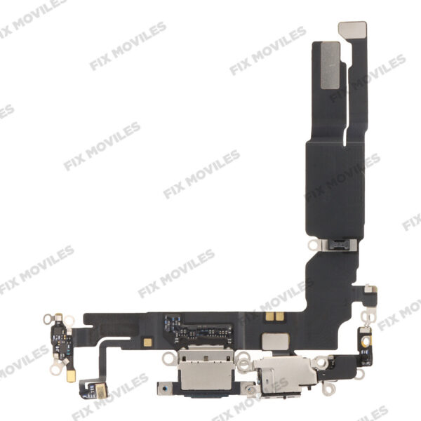 Flex de Carga con MÃ³dulo de Puerto para iPhone 16 Negro EXCELLENT