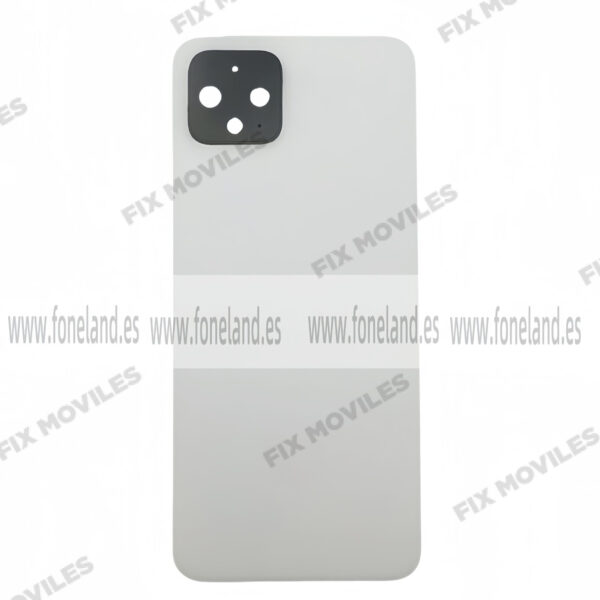 Tapa Trasera para Google Pixel 4 Blanco con Lente Original