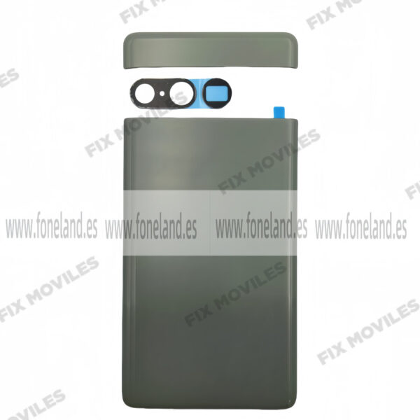 Tapa Trasera para Google Pixel 7 Pro Verde/Gris con Lente