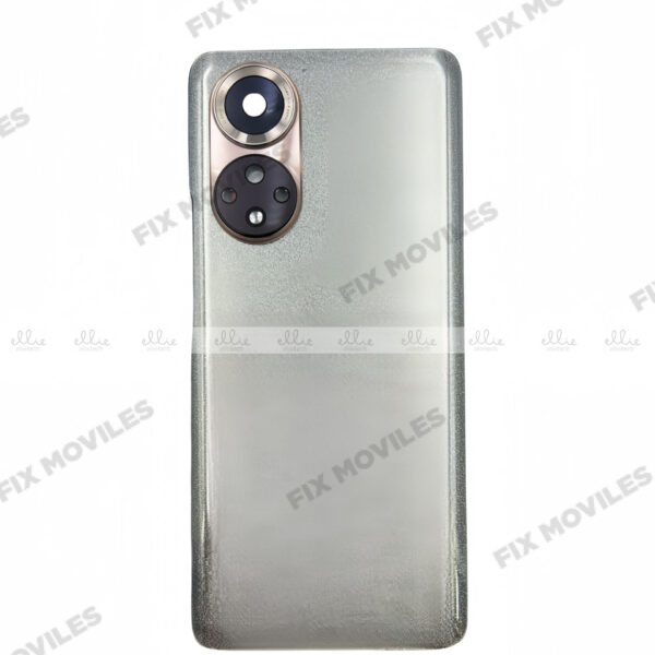 Cubierta de Batería Para HUAWEI HONOR 50 Tapa Plata (SIN LOGO)