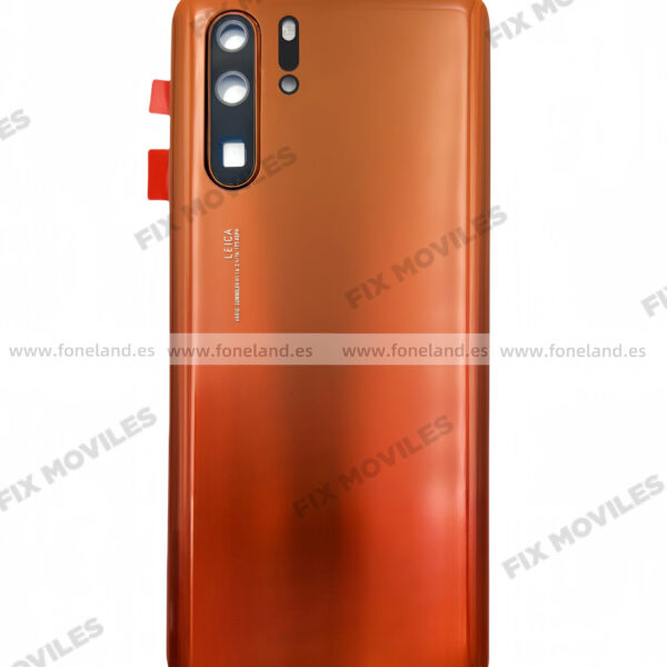 Tapa Trasera Para HUAWEI P30 PRO Naranja(SIN LOGO)