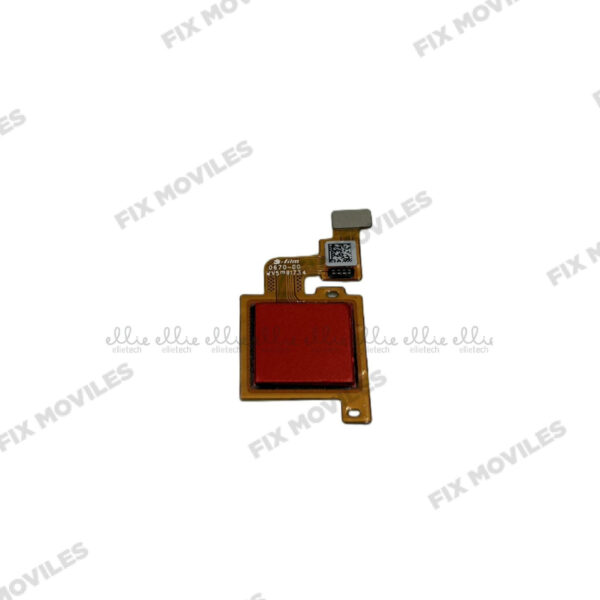 Home Boton Lector Huella para Xiaomi Mi A1/ 5X Rojo