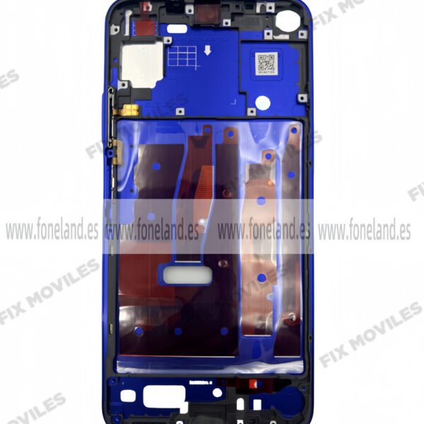 Carcasa intermedia para Huawei Honor 20 / Nova 5T Azul Original