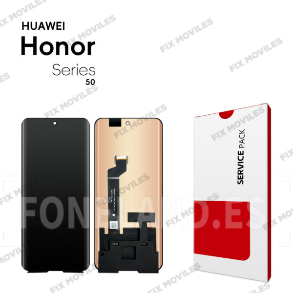 Pantalla Honor 50 / Nova 9 Negra LCD+Tactil Completa SERVICE PACK