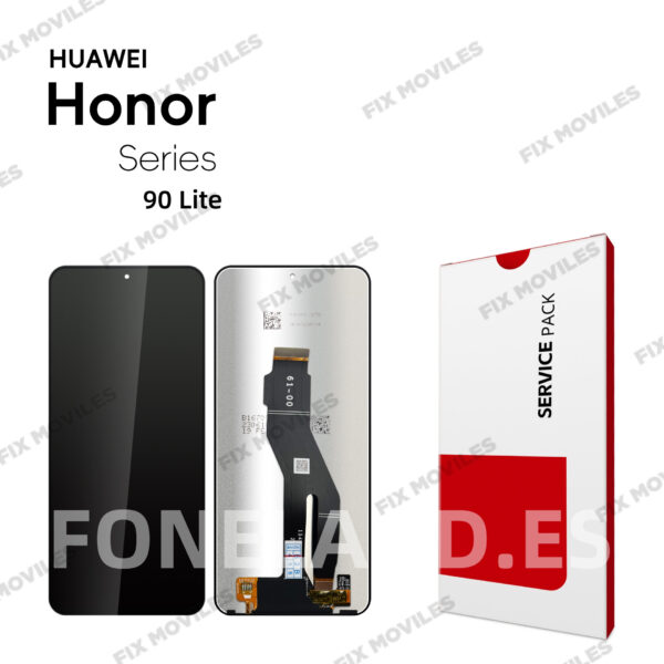 Pantalla Honor 90 Lite (CRT-NX1) Negra Completa LCD+Tactil SERVICE PACK «EU»