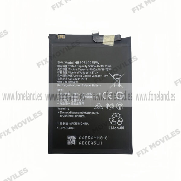 Batería Huawei Honor Magic 5 Lite / Magic 6 Lite HB506492EFW