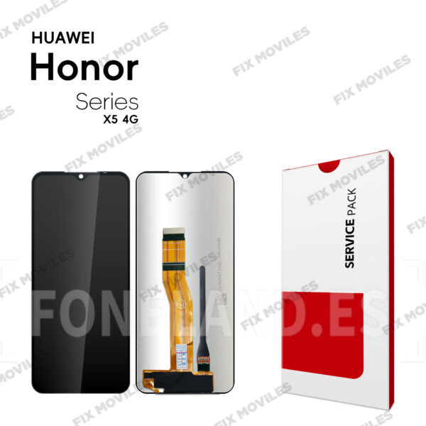 Pantalla Huawei Honor X5 4G 2023 Sin Marco SERVICE PACK
