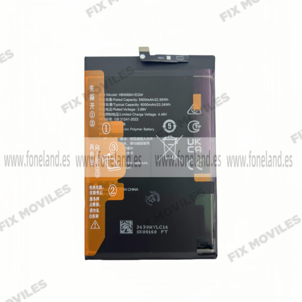 Batería Huawei Honor X7A HB5066A1EGW-A