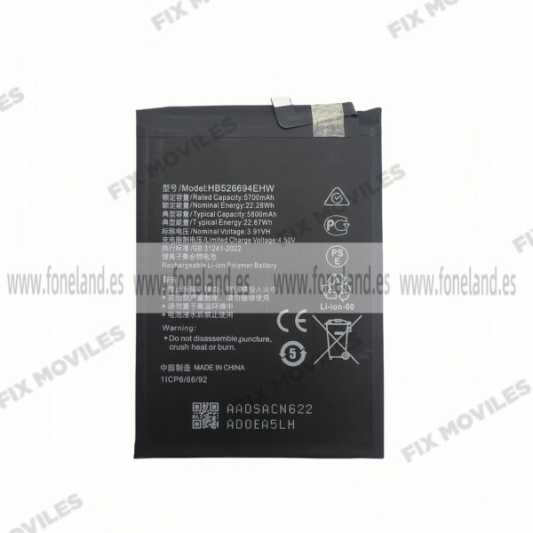 Batería Huawei Honor X9B HB526694RHW-A