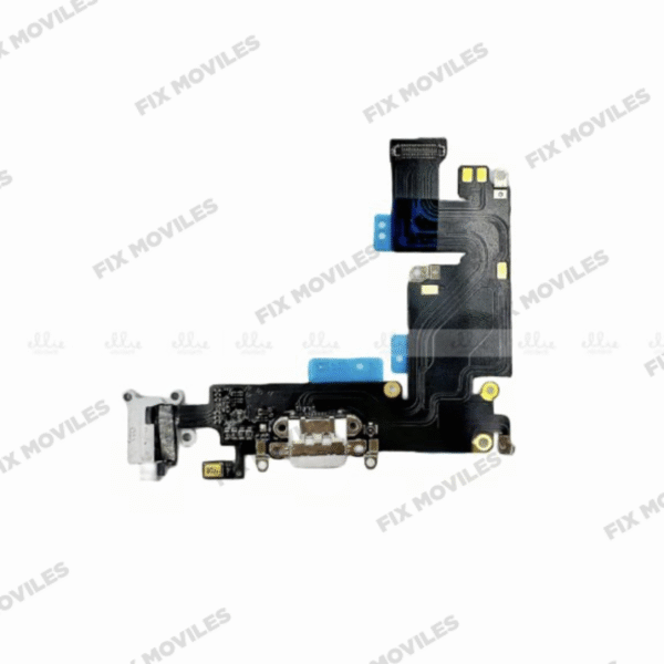 Cable Flex de Carga y audio jack para iPhone 6 Plus Blanco Oscuro