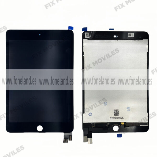 Pantalla Completa para IPad Mini 5 2019 (A2124 / A2126 / A2133) Negra