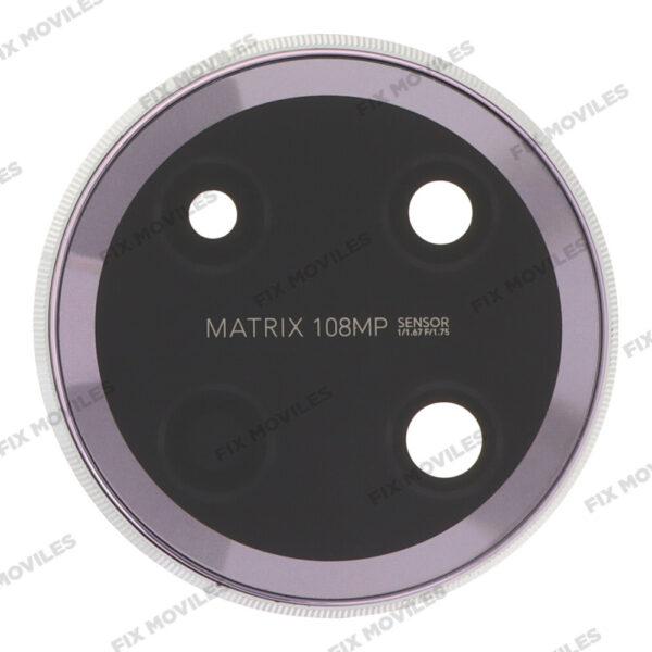 Lente Cristal Camara con Marco Huawei Honor Magic 7 Lite Lila