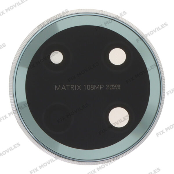 Lente Cristal Camara con Marco para Huawei Honor X9C Verde