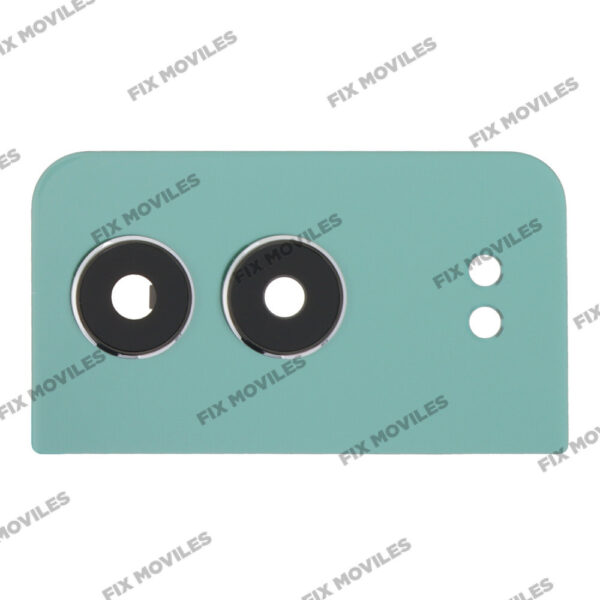 Lente Cristal Camara con Marco para One Plus Nord 4 Verde