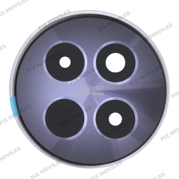 Lente Cristal Camara con Marco para Realme 12 5G Lila