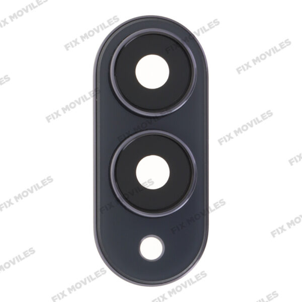 Lente Cristal Camara con Marco para Samsung S25 Edge Negro