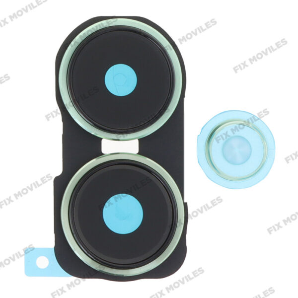 Lente Cristal Camara con Marco para Xiaomi Redmi Note 13 4G Verde