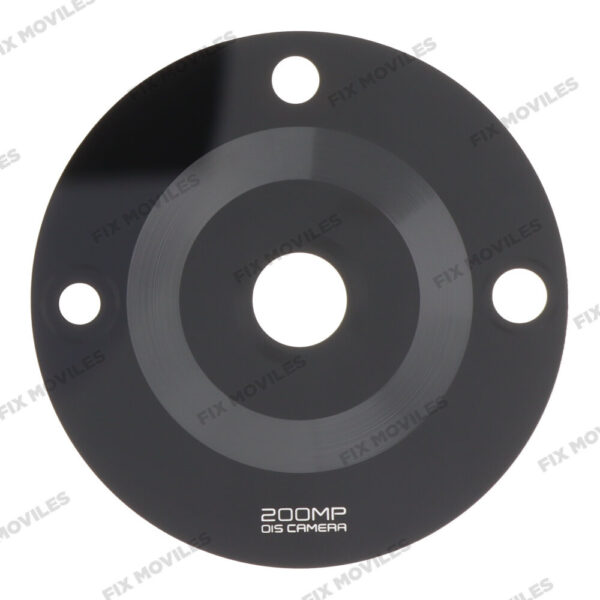 Lente Cristal Camara para Realme 11 Pro Plus Negro
