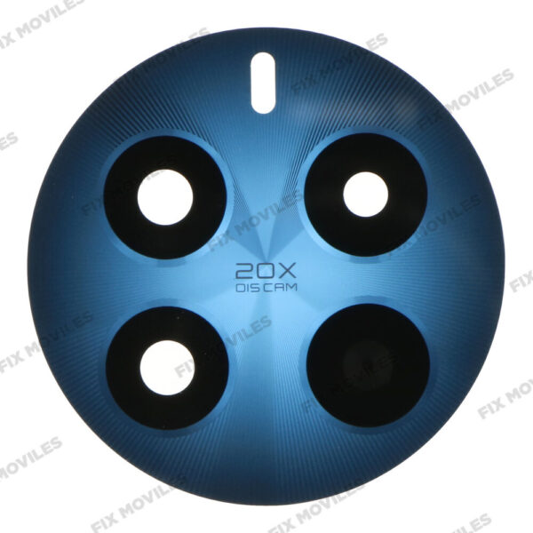 Lente Cristal Camara para Realme 12 Pro 5G Azul