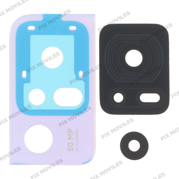 Lente Cristal Camara para TCL 40 SE Lila