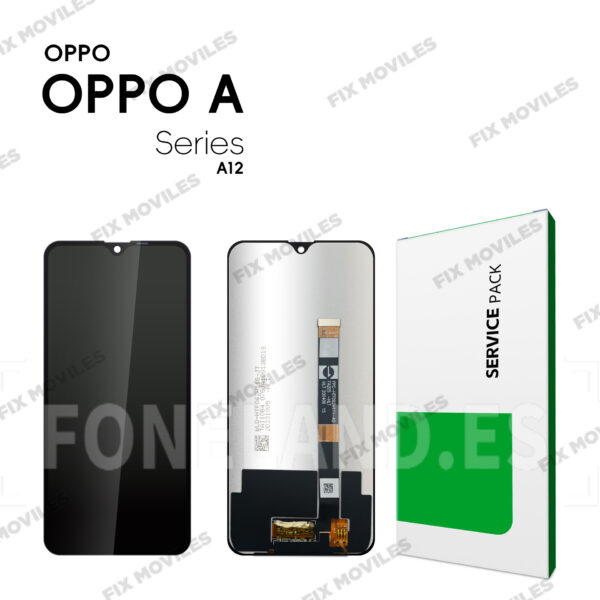 Original Pantalla OPPO AX7 A7 / A5S AX5S / A12 Negra Completa LCD+Tactil SERVICE PAKC