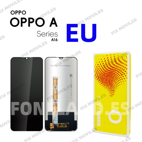 Pantalla OPPO A16 / A16S / A54S / Realme C25 / Relame Narzo 50A Sin Marco LCD+TACTIL Completo SERVICE PACK «EU»