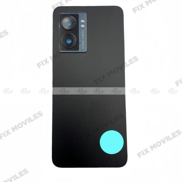 Tapa Trasera para OPPO A77 5G Negro Original con Lente