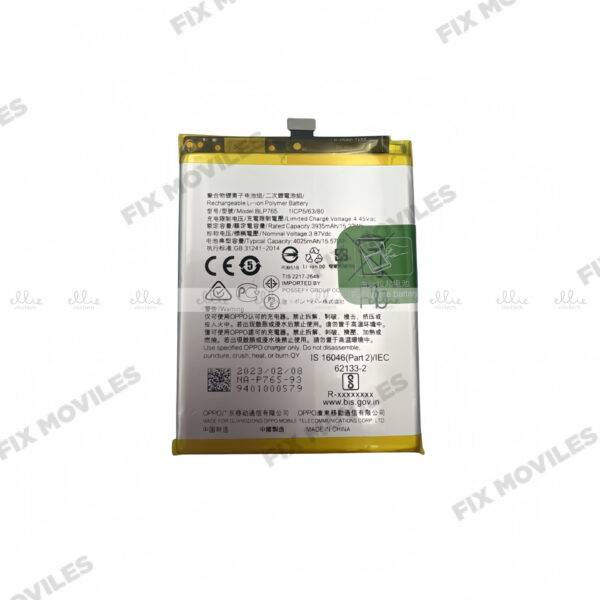 Batería OPPO A91 BLP765