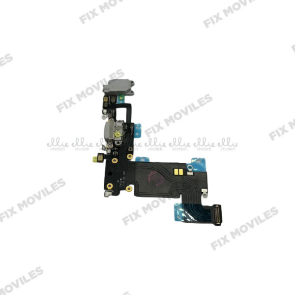 Original Cable Flex de Carga y audio jack para iPhone 6S Plus Gris