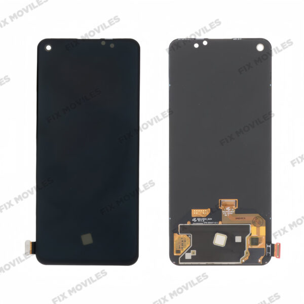 Original Nueva Pantalla OPPO FIND X3 LITE (CPH2145) / RENO5 5G (PEGM00 PEGT00 CPH2145) / RENO6 (CPH2145) / RENO6 5G (CPH2251) / ONEPLUS NORD 2 5G (DN2101, DN2103) / ONEPLUS NORD 2T(CPH2399, CPH2401) / ONEPLUS NORD CE 5G (EB2101, EB2103) Sin Marco Negra Completa LCD+Tactil