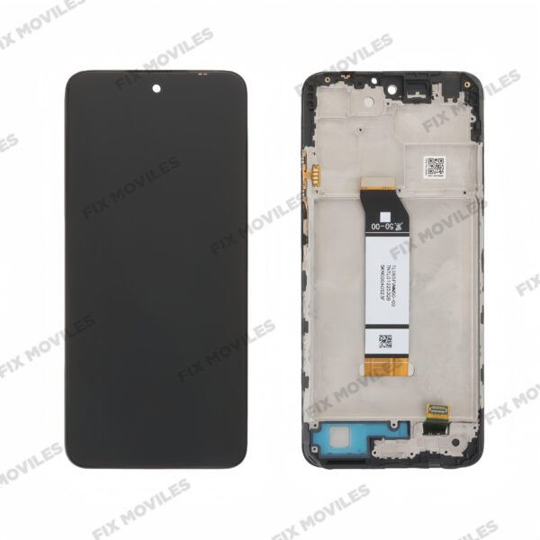 Original Nueva Pantalla Xiaomi Redmi Note 10 5G / Poco M3 Pro Negra con Marco Completa LCD+Tactil