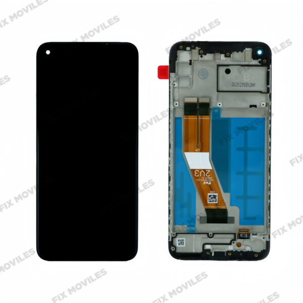 Original Nveuo Pantalla Samsung A11 2020 A115 Negro con Marco Completa