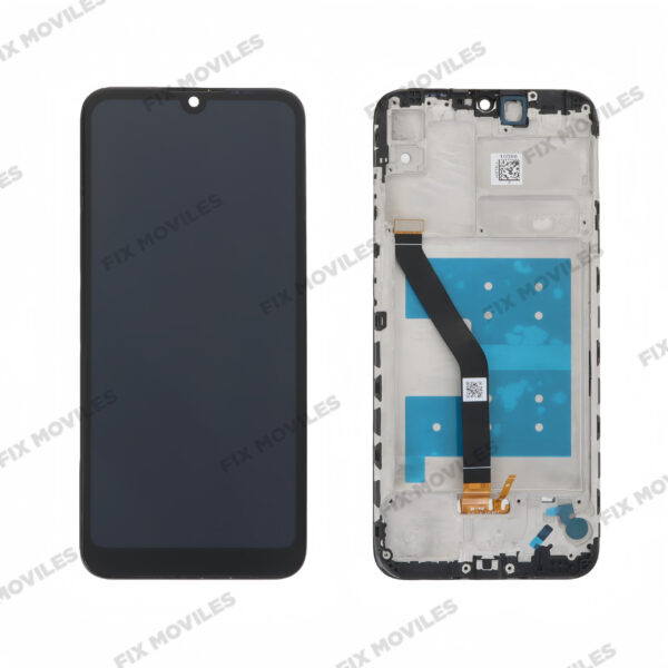 Original Pantalla Huawei Honor 8A / Y6S / Enjoy 9E Negra con Marco Completa LCD+Tactil