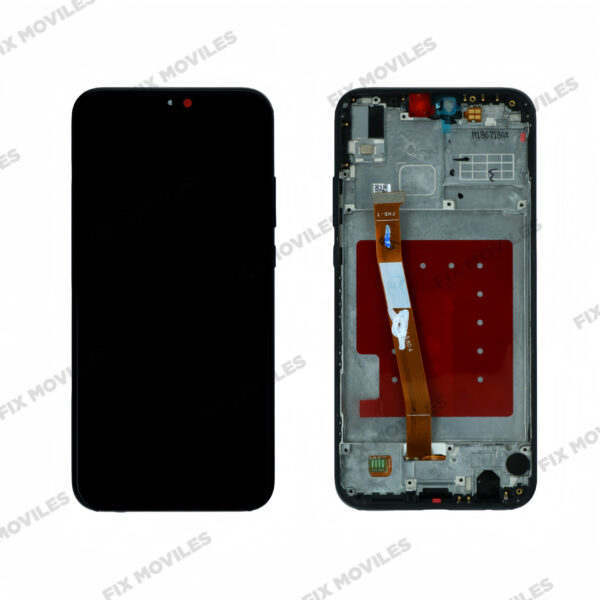 Original Pantalla Huawei P20 Lite/ Nova 3e Negra con Marco Completa LCD+Tactil