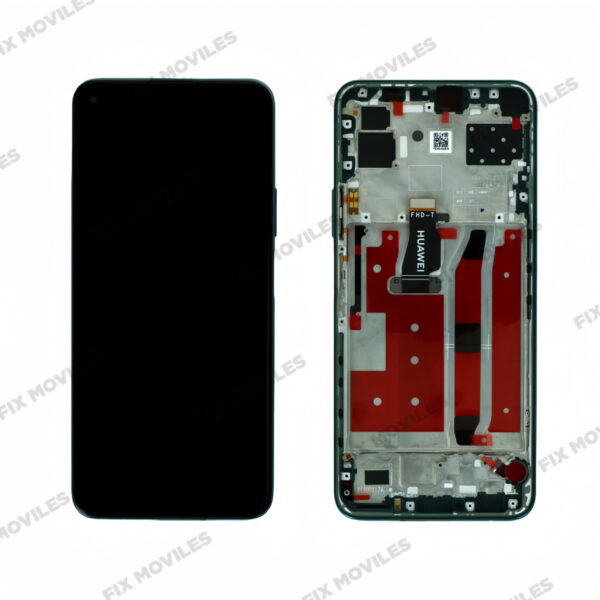 Original Pantalla Huawei P40 Lite 5G Verde con Marco Completa LCD+Tactil