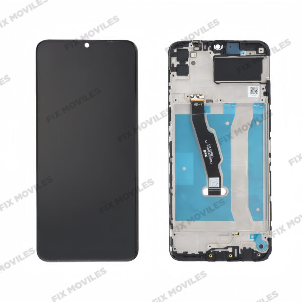 Original Pantalla Huawei Y6P 2020 / Y6 Prime 2020 / Enjoy 10E / Honor 9A Negra CON MARCO Completa
