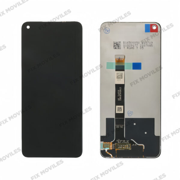 Pantalla OPPO Realme 8 5G/ Narzo 30 5G Negra Completa LCD+Tactil SERVICE PACK