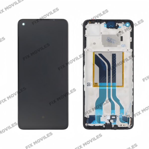 Original Pantalla OPPO Realme GT Neo 2 Negra Con Marco Completa LCD+Tactil